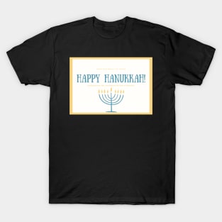 Happy Hanukkah From Our Family to Yours Card T-Shirt